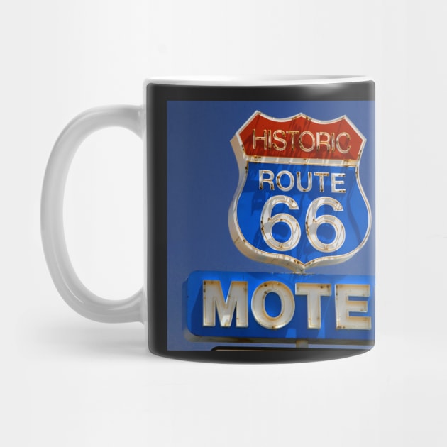 Route 66 motel by dltphoto